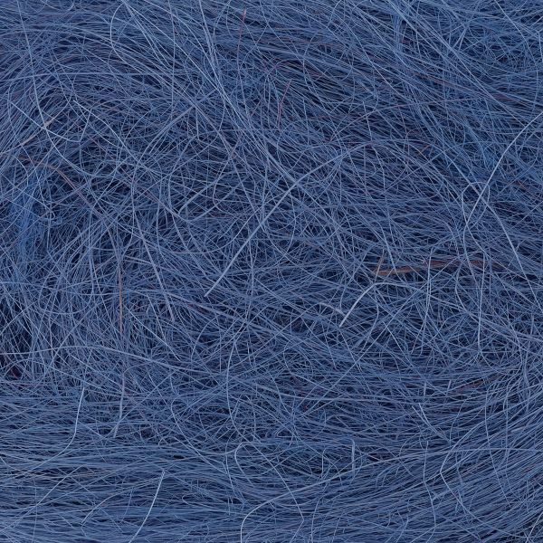 Сизалевое волокно 20 г,±3 г, голубой, Blumentag BHG-20