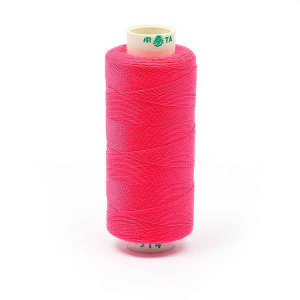 Нитки швейные бытовые Dor Tak 40/2, 366 м / 10 кат., 514 розовый