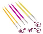 Набор съемных спиц Knit Pro Trendz Starter Set 3 вида спиц в наборе 4,5,6 мм, тросик 60,80,100 см, 50616