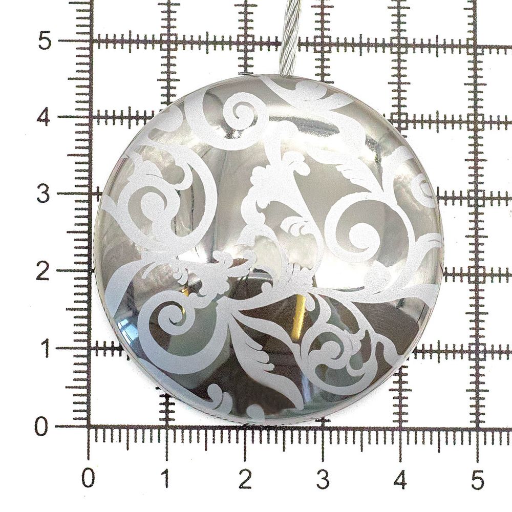 Клипсы для штор магнитные с тросом, 30см ⌀45, 26У