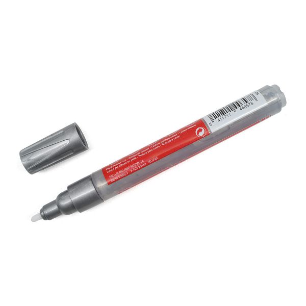 Маркер для кожи Darwi LEATHER, 2 мм (080 серебряный) DA0420013