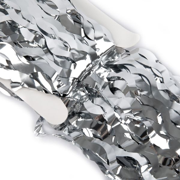 Занавес Дождик 100х200 см, 02_серебряная волна, Boomzee GBZ-15