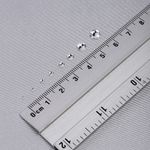 Стразы холодной фиксации TBY.MIX 1 цв.серебро уп.1000 шт