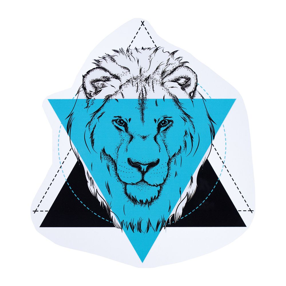 Термотрансфер, 1 шт, М-319 лев 20х18.2 см, Gamma M №03