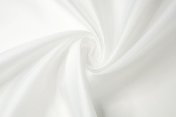 Ткань подкладочная таффета 190Т 56 г/м², 150 см / 100 метров, (85 г/м.п.), 501 белый