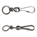 Карабин металл 10.0 мм (55х14 мм), 816-631, чер.никель, уп.100 шт