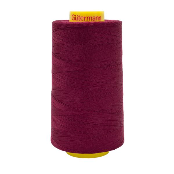 Нитка универсальная Gutermann Mara 120/2, 5000 м, 700185, 369 винный, 1 катушка