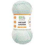 Пряжа Вязь Мягкий хлопок / уп.6 мот. по 50 г, 170 м, 515 светло-голубой