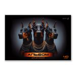 Альбом для рисования 100 г/м², A4 29.5х20.2 см, 40 л. на скобе 5 шт, 01712 Скорость в ночи, Светоч А258