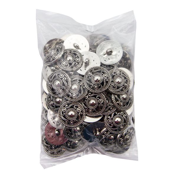 Пуговицы на ножке 40L (AS), 72 шт