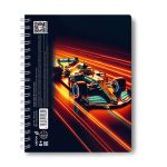 Тетрадь-перевертыш ученическая общая, A5 96 л. на гребне 65 г/м², белизна 100 %, 4 шт, клетка, 01212 МИКС - Свобода движения, Светоч Т119