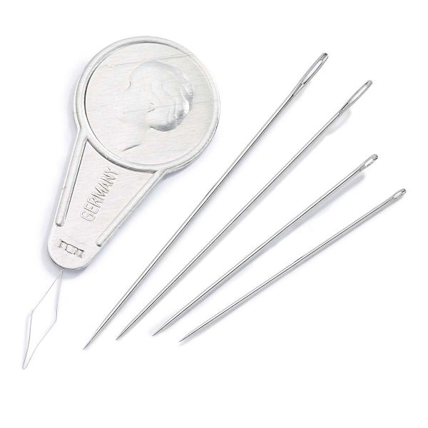 Иглы ручные набор для шитья и штопки с нитевдевателем, 19 штв уп, Prym