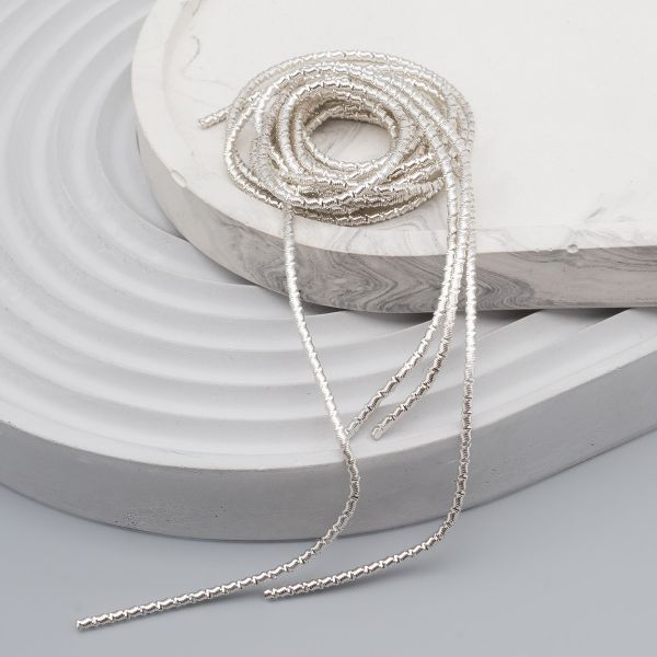 Трунцал витой, серебро 2,0 мм, 5±0.1 грамм Astra&Craft, ТБ001НН2