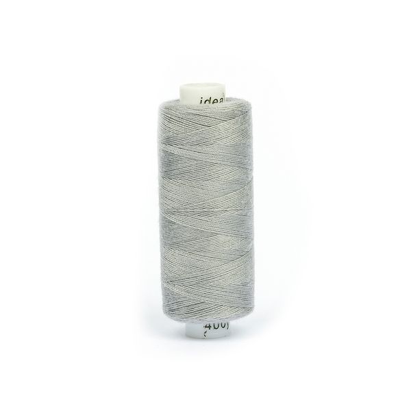 Нитки швейные бытовые Ideal 40/2, 366 м / 10 кат., 224 серый