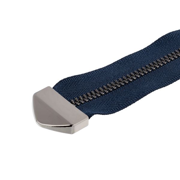 Наконечник для молний 26 мм, 26х17х5 мм, 5 шт, 01 никель, Gamma LTZ-01