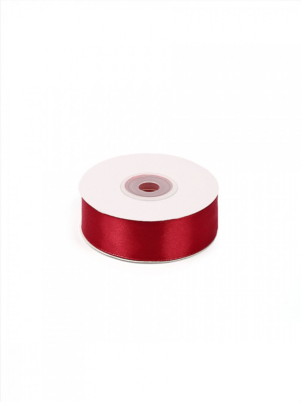 Лента атласная 1-сторонняя 25.0 мм / 22.5±1 метра, 3091 т.красный, Magic4Hobby