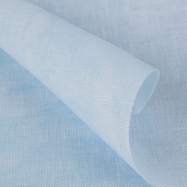 Канва Zweigart Belfast 32 ct, 50х70±2 см, 5139 голубой мрамор, Zweigart