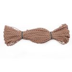 Тесьма вьюнчик, 3 мм, 30 метров (бежевый), 30 метров