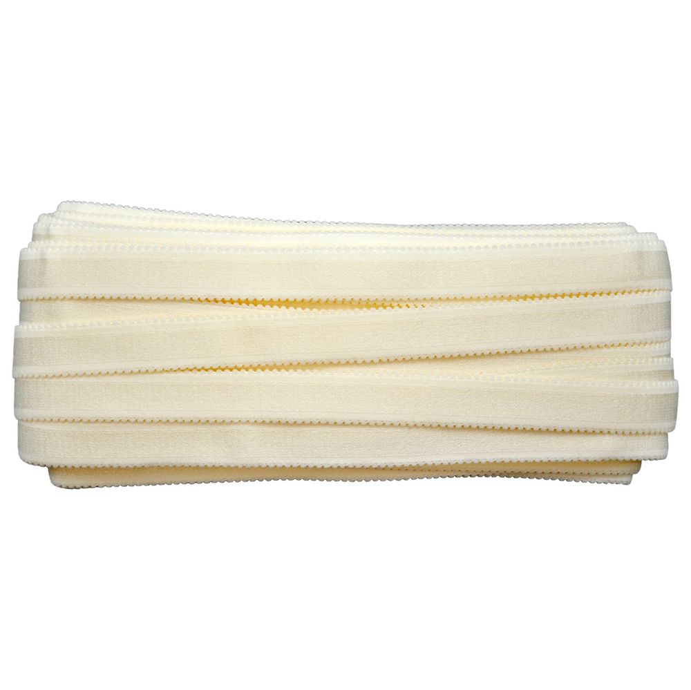 Резинка бельевая (бретелечная) атласная 16.0 мм / 25 метров, сливочный