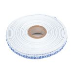 Лента (тесьма) жаккардовая 10.0 мм / 25±1 метров, Орнамент для северных народов, рис 9741 синий, Gamma C3853 (C3752)