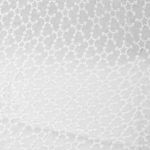 Ткань шитьё (прошва) 100 г/м², 150 см / 2 метра, TBY.Emb.8228.1.2, цв.01 белый