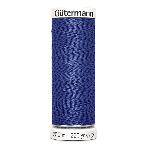Нитки универсальные Gutermann Sew-all, 200м, 759 сине-голубой, 5 катушек