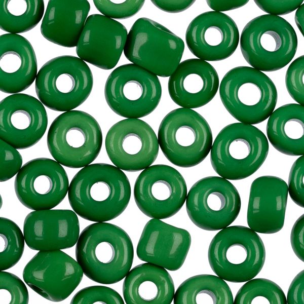 Бисер Zlatka 6/0 (4.1 мм), 100 г (10х10 г), №0047 зеленый, GR