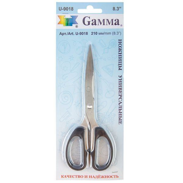 Ножницы универсальные 21 см, Gamma U-9018