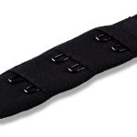 Удлинитель застежки для бюстгальтера 25.0 мм, черный, 3х2 крючка, Prym