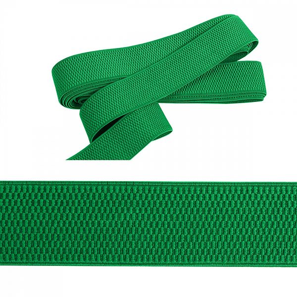 Резинка для подтяжек (помочная) 40.0 мм / 4±0.5 метра, 243 зеленый