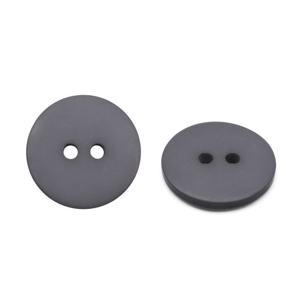Пуговицы 2 прокола 28L, 18 мм, (Gray2 (серый2)) NE63, 72 шт