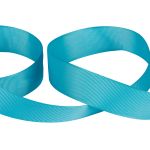 Лента репсовая нарезка 25.0 мм / 5 шт по 5.4 метра, 092 бирюза, Gamma GR-25