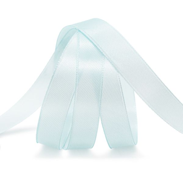 Лента атласная 1-сторонняя 12.0 мм / 22.86±1 метров, 134 св.голубой, Globus