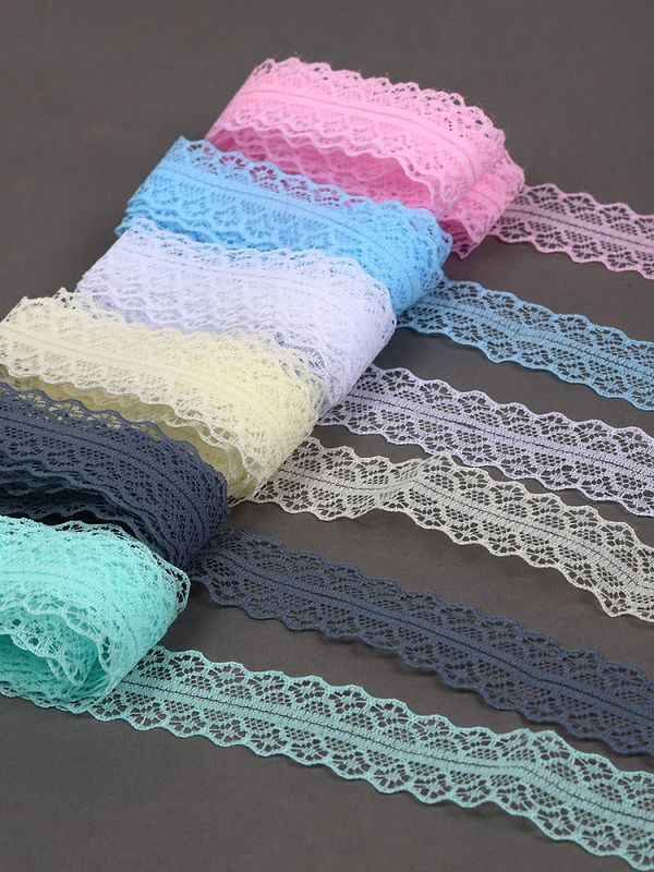 Набор кружева для рукоделия 30 мм (6 шт по 2 метра), №2