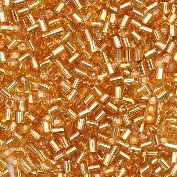 Рубка Astra&Craft 11/0 (2.1 мм), 150 г (10х15 г), цв. 22B золотой/прозр.серебрист.центр(круг.отв.)