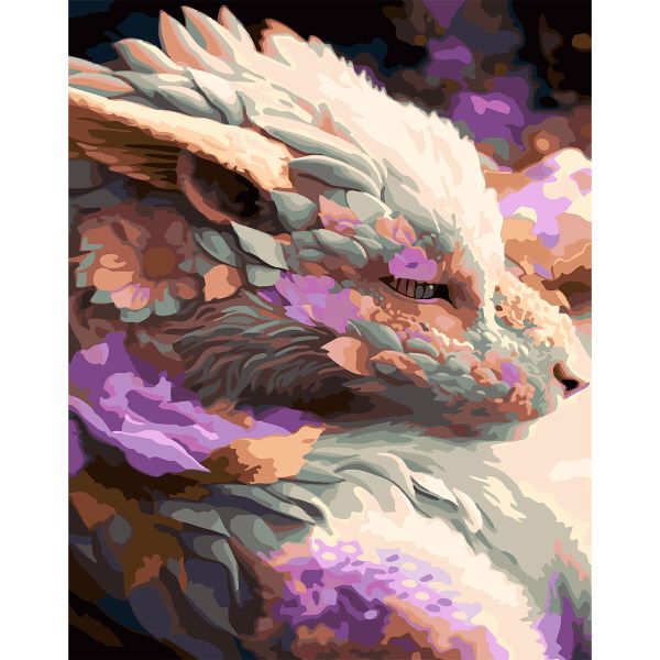 Картина по номерам Cristyle, Аниме. Дракон, 40х50 см