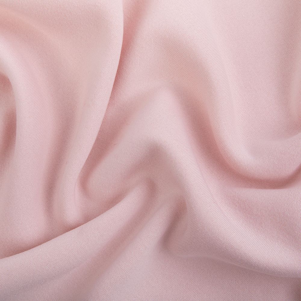 Футер 2-нитка с начесом 275 г/м², 150х180±5 см, нежно розовый/lt.pink, Gamma DBKTN