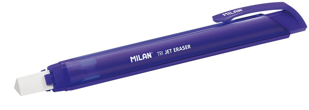 Ластик-карандаш выдвижной Acid Tri Jet 3 цв. 21 шт, 3026521, Milan