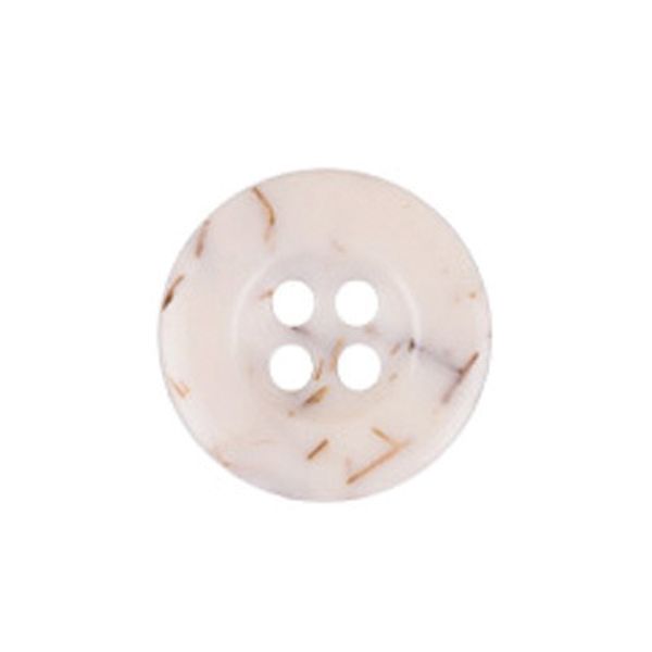 Пуговицы 4 прокола костюмные 23 мм, 24 шт, С571 кремовый, Gamma LQ 0019