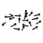 Глаза для кукол и игрушек пласт. 3,5мм*11мм, 20 шт, черный