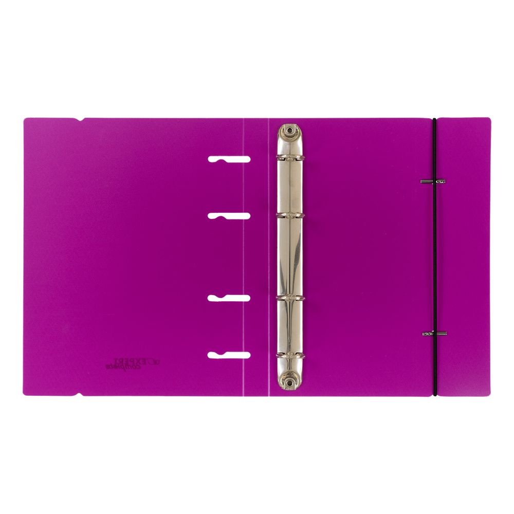 Папка-обложка для сменного тетрадного блока на 4 кольцах A5+ 700 мкм 20 мм, 1 шт, ⌀- 20 мм, пурпурный EC21140022, Expert Complete EC21140022