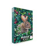 Пазл 1000 элементов, Зайка в землянике, PZL-1000/33, Фрея