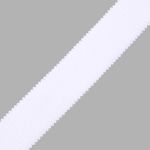 Резинка бельевая (бретелечная) 20.0 мм / 50 метров, белый, ML220.020
