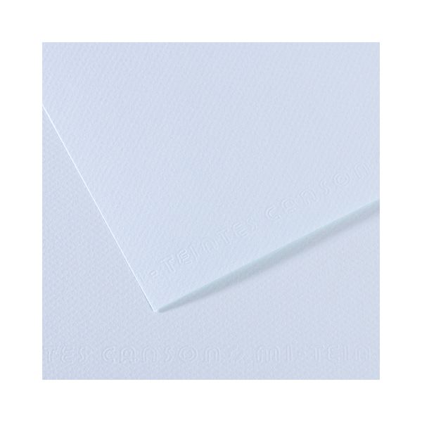 Бумага для пастели 160 г/м², 75х110 см, 25 листов, №102 лазурный, Canson Mi-Teintes C200321297