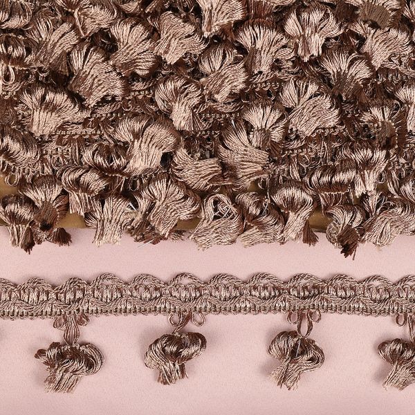 Бахрома отделочная 43.0 мм / 10 метров, цв.6463 капучино