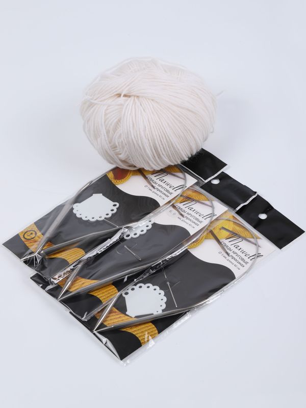 Набор круговых спиц для вязания Maxwell Black 40 см (5.0 мм/6.0 мм/7.0 мм)