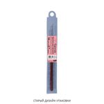 Крючок для вязания с пластиковой ручкой металл ⌀2,7 мм, 14 см, в чехле, Gamma HP