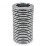 Люверсы шторные ⌀35 мм, с многоуровневым замком цвет № 1 серебро, 10 шт