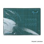 Коврик раскройный для пэчворка А4 22х30 см, 3 мм двухсторонний трехслойный
