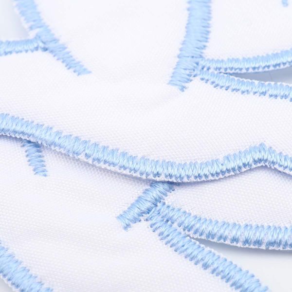 Термоаппликация Голубь, 73х80мм 10 шт (белый), 130501